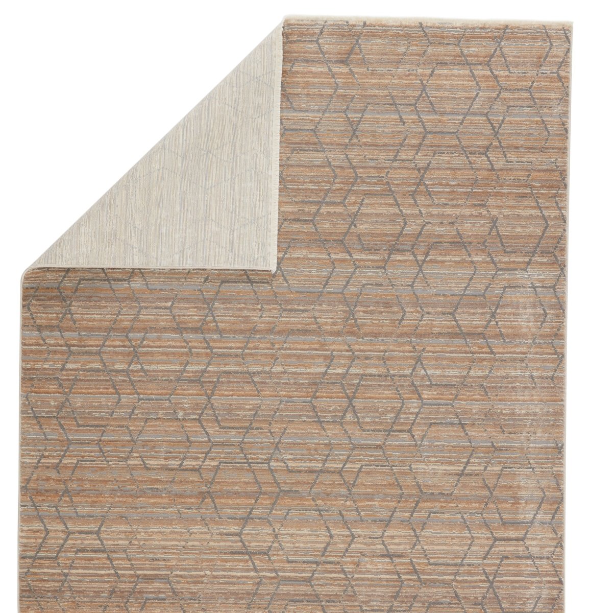 Jaipur Vienne Cavendish Vne12 Tan/Gray Rugs.