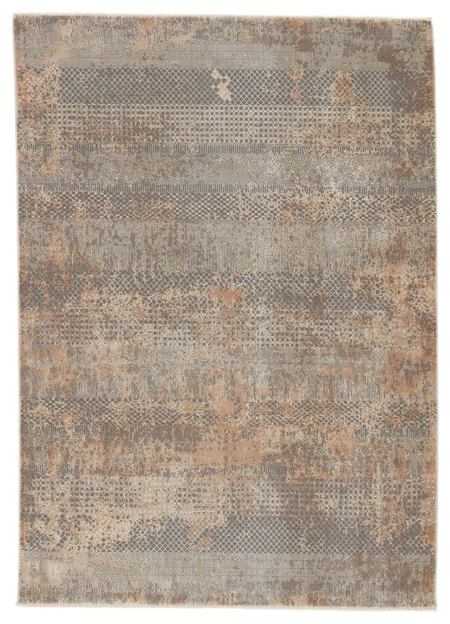 Jaipur Vienne Ezri Vne11 Gray/Tan Rugs.
