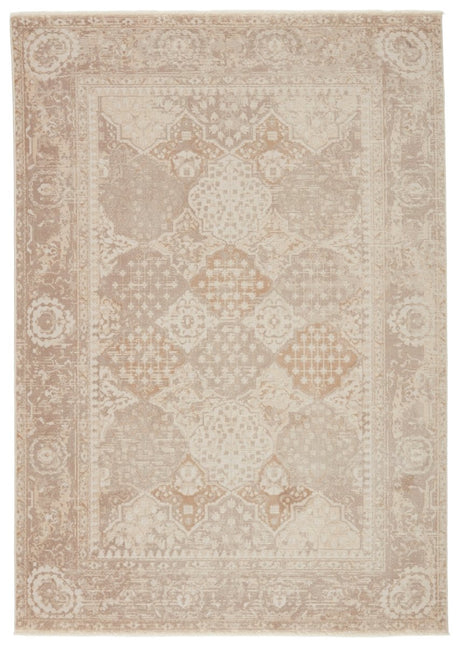 Jaipur Vienne Lourdes Vne10 Gold/Light Gray Rugs.