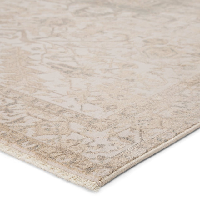 Jaipur Vienne Lucien Vne06 Cream/Light Gray Rugs.
