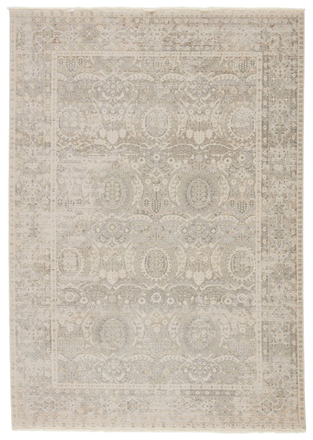 Jaipur Vienne Michon Vne07 Gray/Cream Rugs.