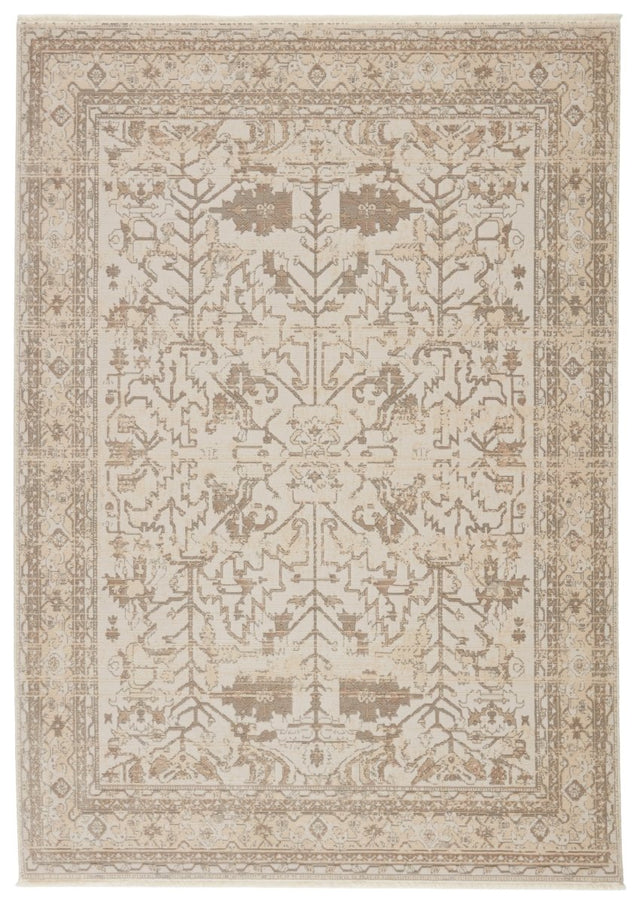 Jaipur Vienne Valentin Vne05 Cream/Light Gray Rugs.
