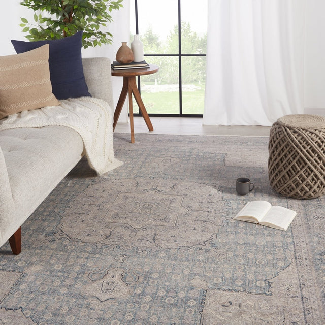 Jaipur Winsome Epsilon Wno01 Blue/Gray Rugs.