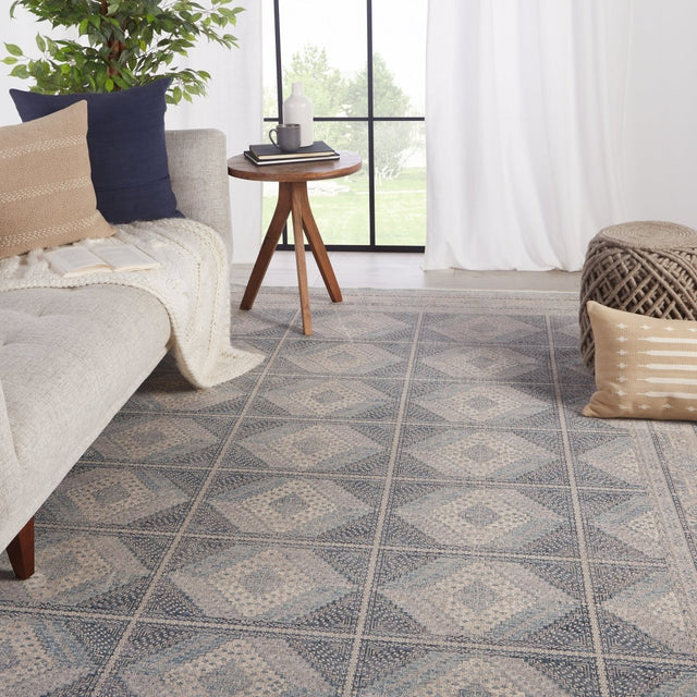 Jaipur Winsome Jamestown Wno05 Blue/Cream Rugs.