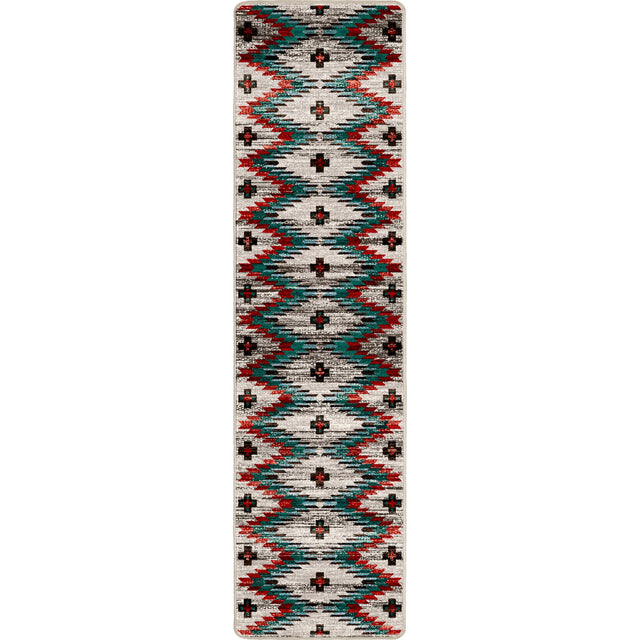 American Dakota Celebration Lively Blue Rug