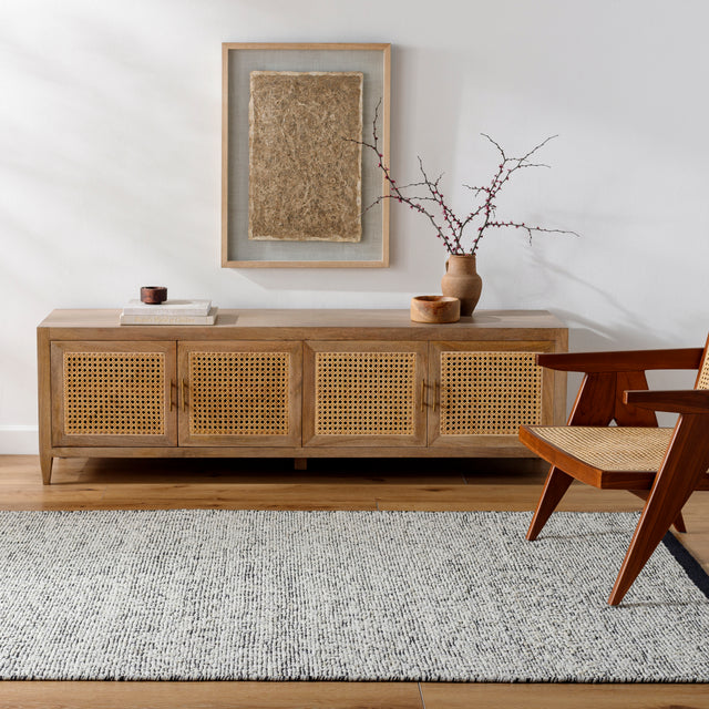 Surya Jadie Jde-2300 Light Grey, Grey, Pewter, Ash, Metallic - Silver, Onyx Rug.