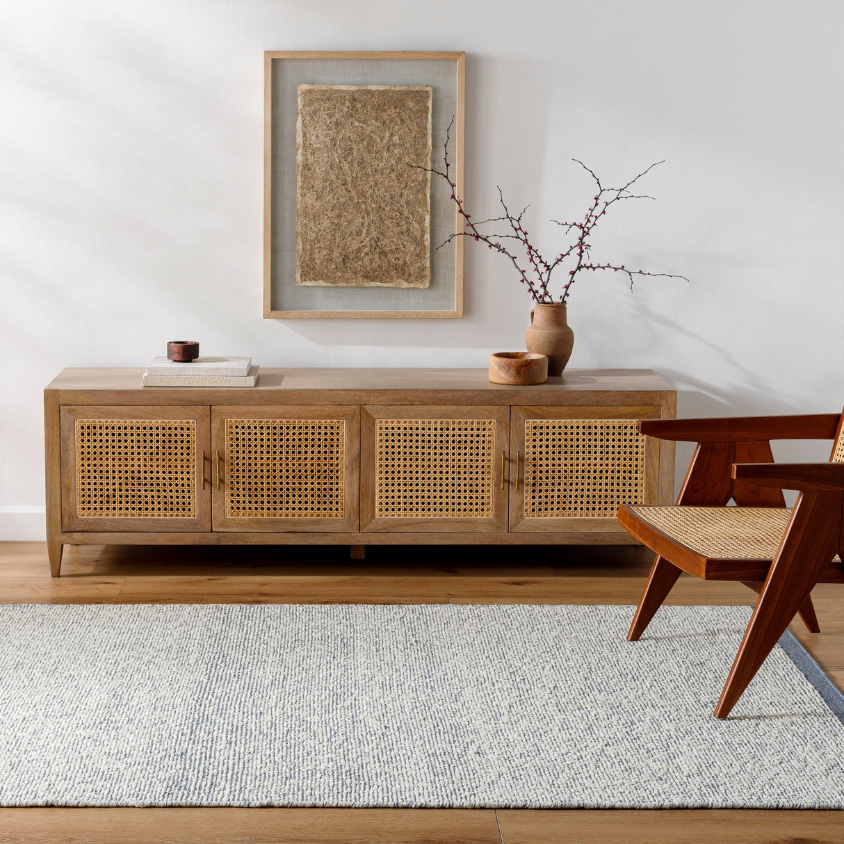 Surya Jadie Jde-2304 Pale Slate, Light Grey, Metallic - Silver, Light Silver, Sterling Grey Rug.