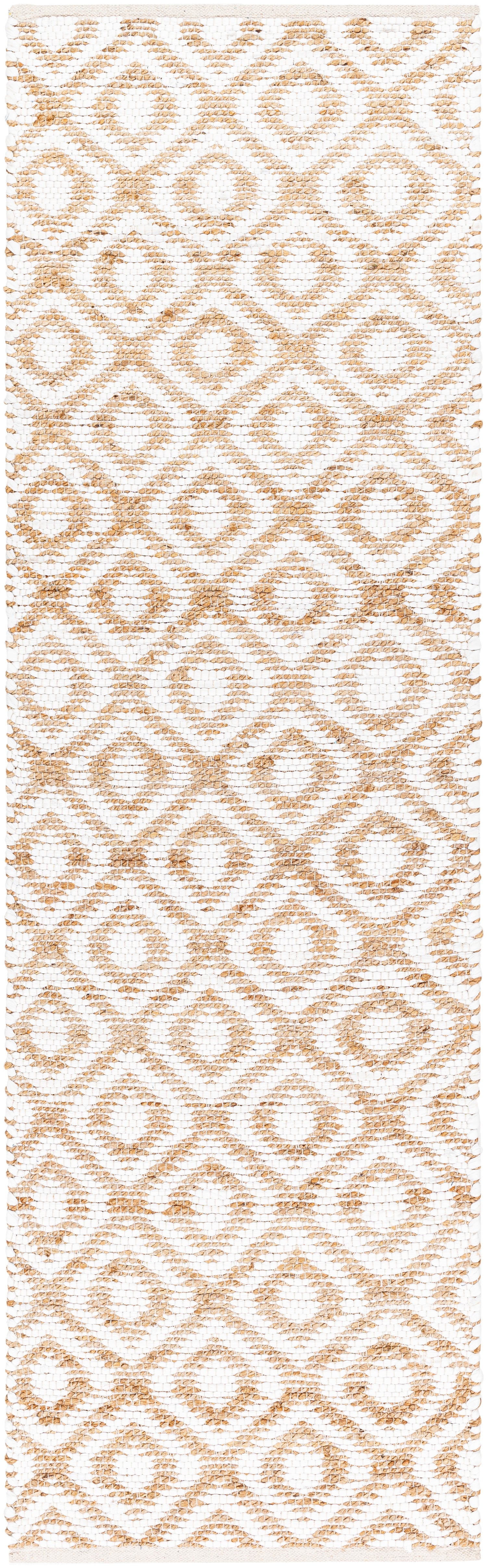 Surya Jean Jea-2305 White, Tan Rug.