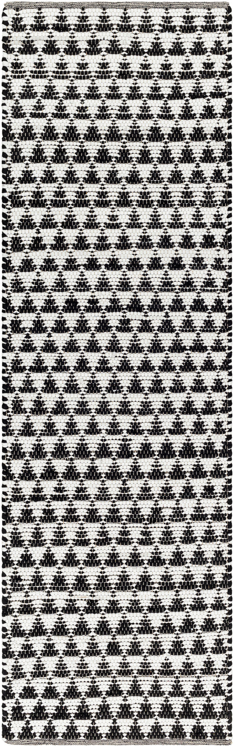 Surya Jean Jea-2311 Ivory, Black Rug.