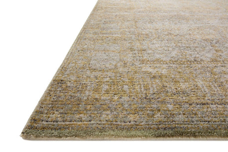 Jean Stoffer x Loloi Bradbury Bru-02 Dove/Gold Rug.