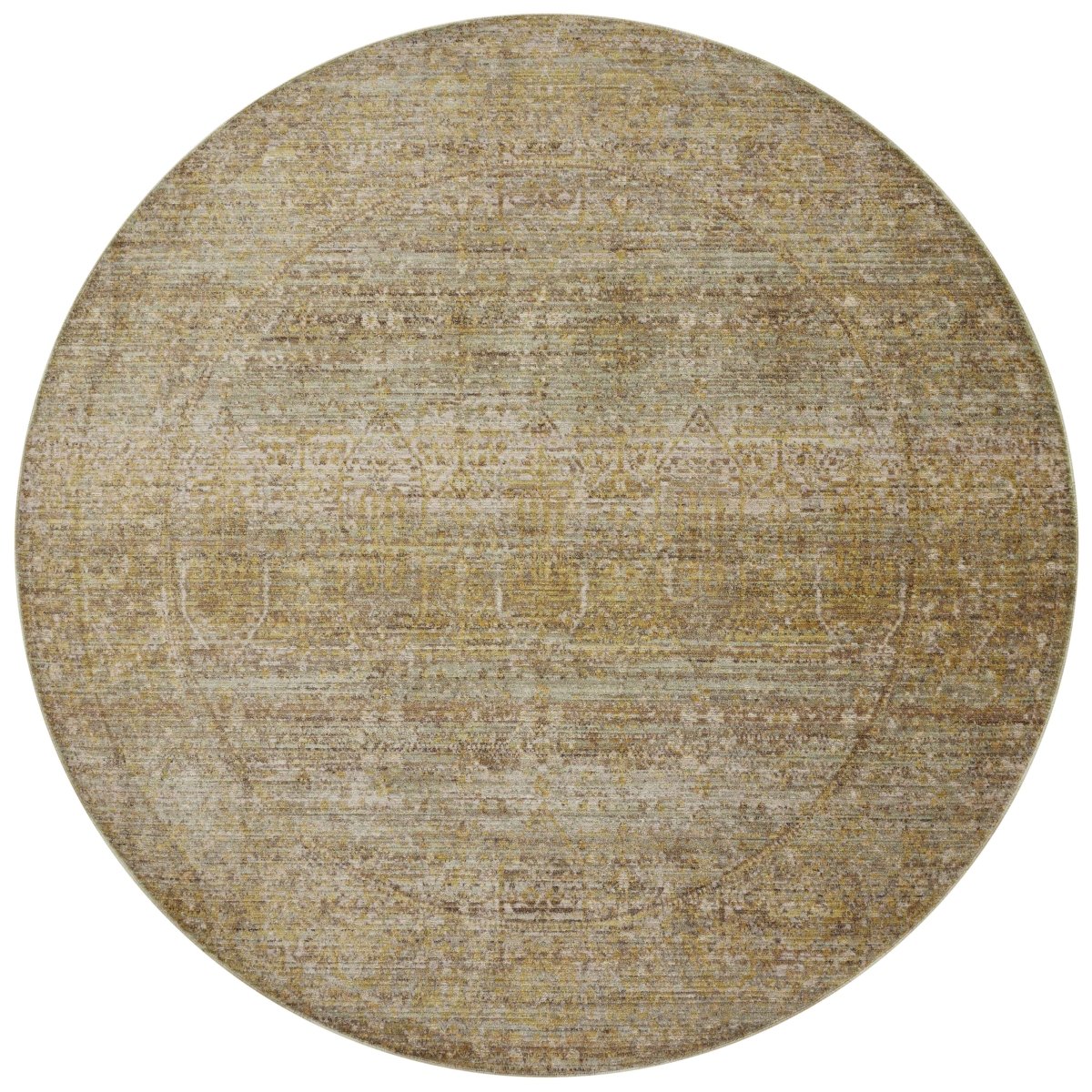 Jean Stoffer x Loloi Bradbury Bru-02 Dove/Gold Rug.