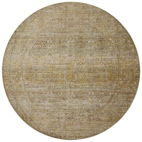 Jean Stoffer x Loloi Bradbury Bru-02 Dove/Gold Rug.