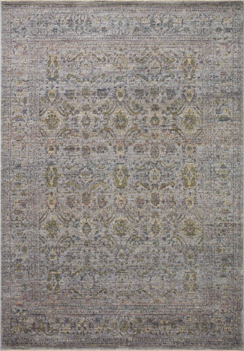 Jean Stoffer x Loloi Bradbury Bru-04 Grey/Multi Rug.