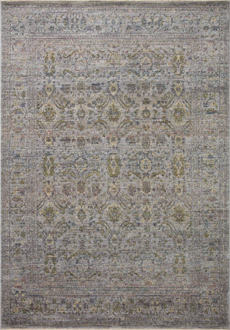 Jean Stoffer x Loloi Bradbury Bru-04 Grey/Multi Rug.