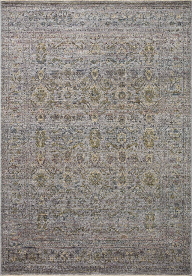 Jean Stoffer x Loloi Bradbury Bru-04 Grey/Multi Rug.
