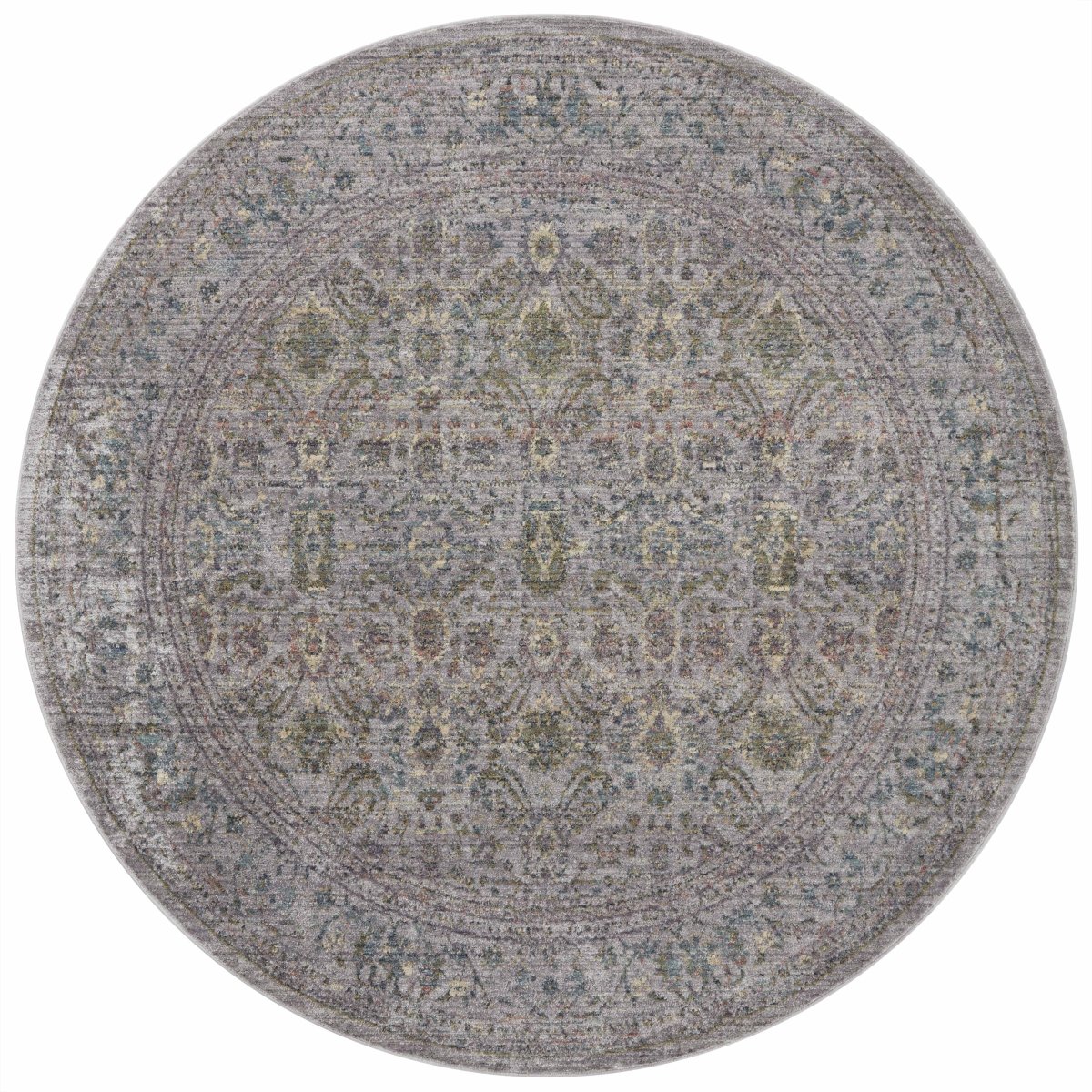 Jean Stoffer x Loloi Bradbury Bru-04 Grey/Multi Rug.