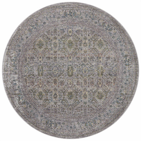 Jean Stoffer x Loloi Bradbury Bru-04 Grey/Multi Rug.