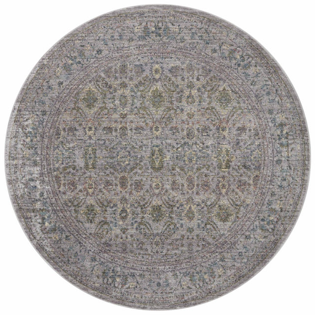 Jean Stoffer x Loloi Bradbury Bru-04 Grey/Multi Rug.