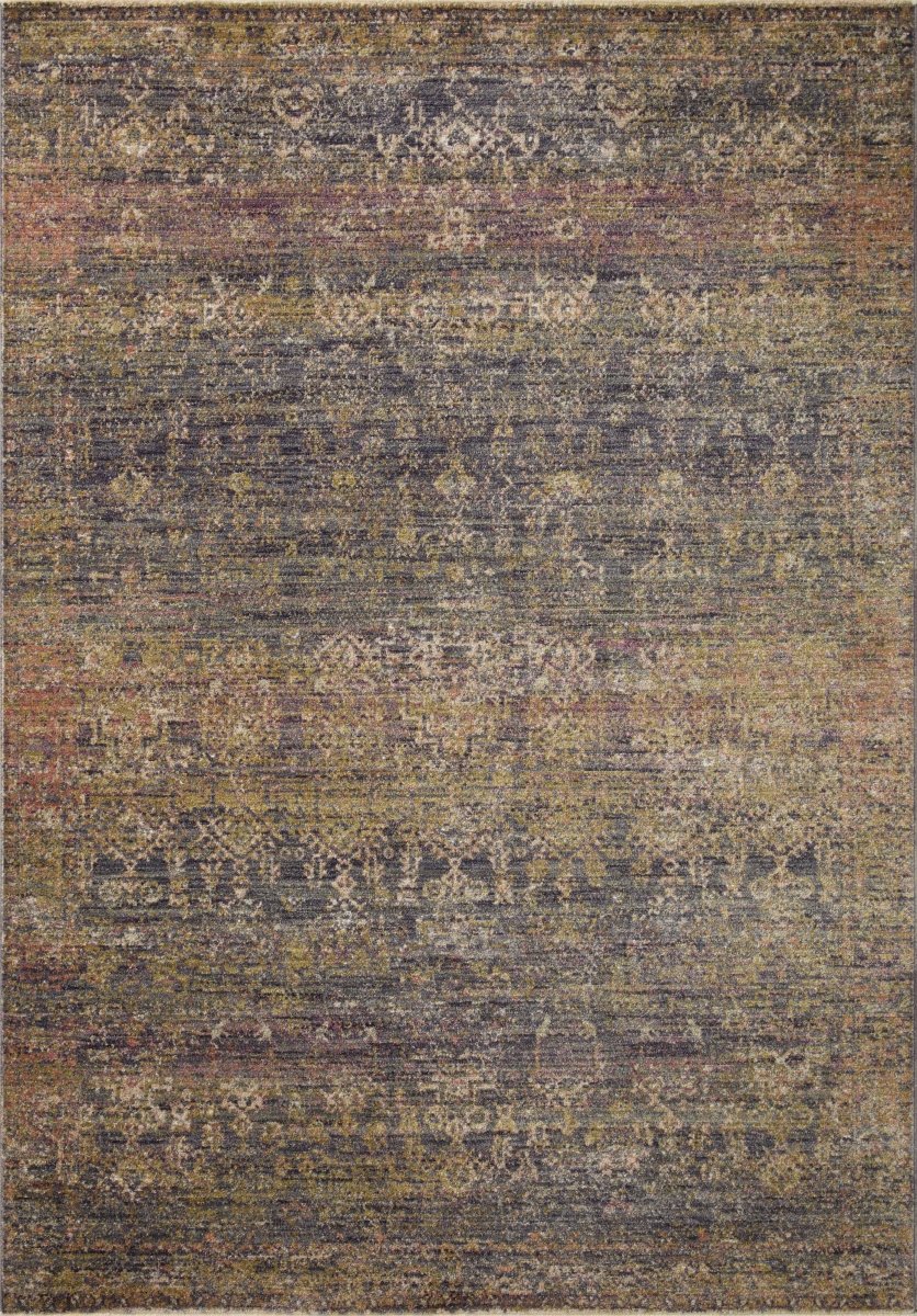 Jean Stoffer x Loloi Bradbury Bru-05 Ink/Multi Rug.