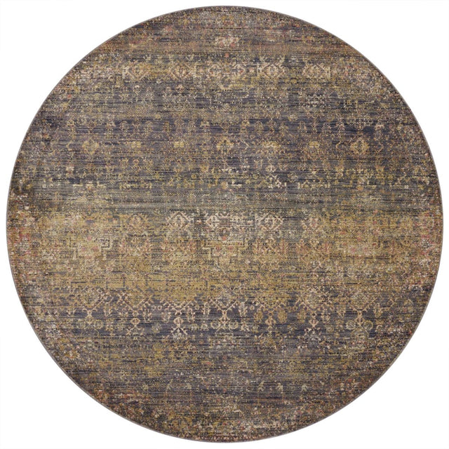 Jean Stoffer x Loloi Bradbury Bru-05 Ink/Multi Rug.