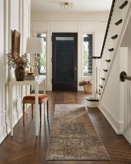 Jean Stoffer x Loloi Bradbury Bru-05 Ink/Multi Rug.