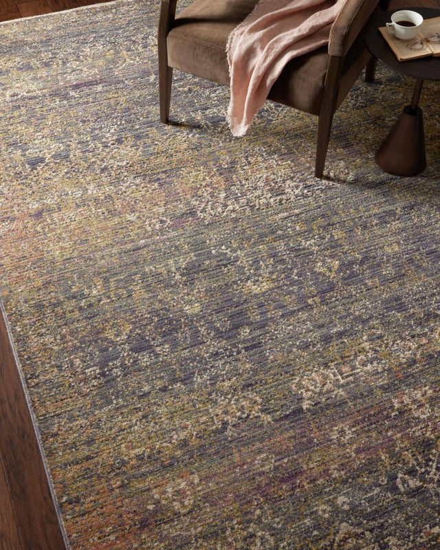 Jean Stoffer x Loloi Bradbury Bru-05 Ink/Multi Rug.