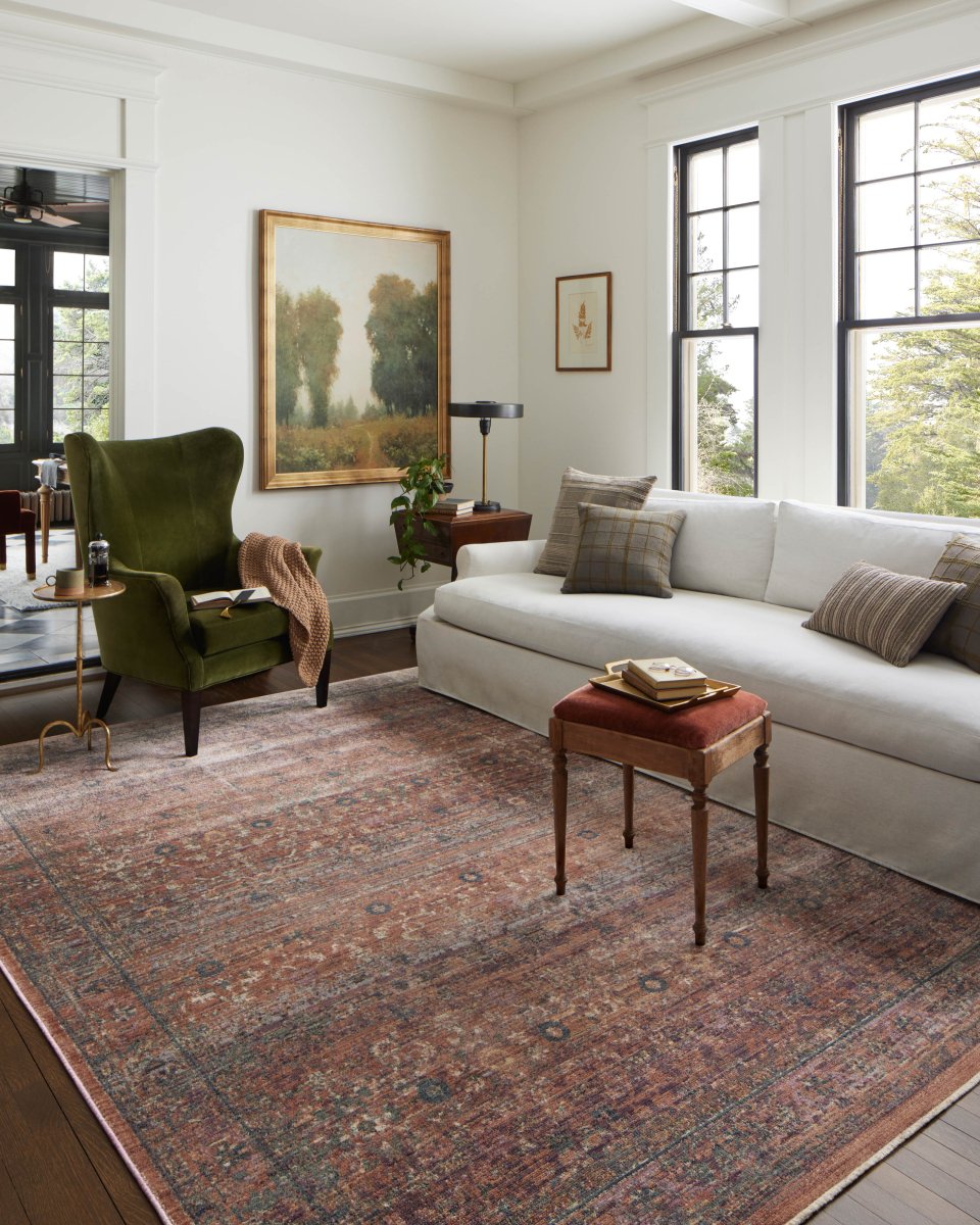 Jean Stoffer x Loloi Bradbury Bru-06 Sunset/Multi Rug.