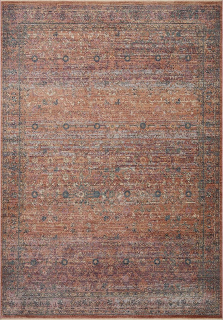 Jean Stoffer x Loloi Bradbury Bru-06 Sunset/Multi Rug.