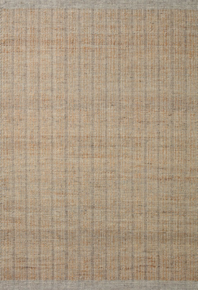 Jean Stoffer x Loloi Cornwall Crn-01 Lt Grey/Natural Rug.