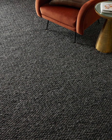Jean Stoffer x Loloi Hendrick Hen-01 Charcoal Rug.