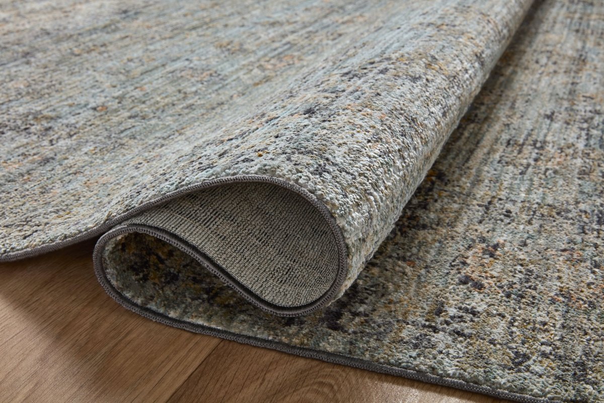 Jean Stoffer x Loloi Katherine Kes-01 Ocean/Gold Rug.