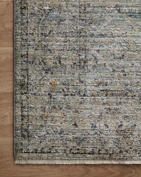 Jean Stoffer x Loloi Katherine Kes-01 Ocean/Gold Rug.
