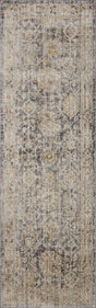 Jean Stoffer x Loloi Katherine Kes-02 Charcoal/Gold Rug.