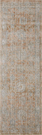 Jean Stoffer x Loloi Katherine Kes-02 Terracotta/Smoke Rug.