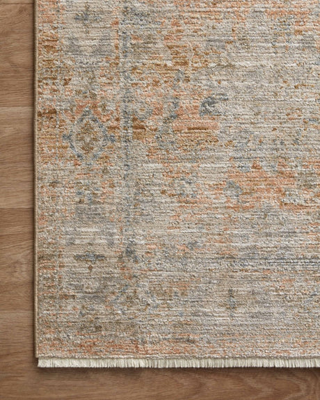 Jean Stoffer x Loloi Katherine Kes-02 Terracotta/Smoke Rug.