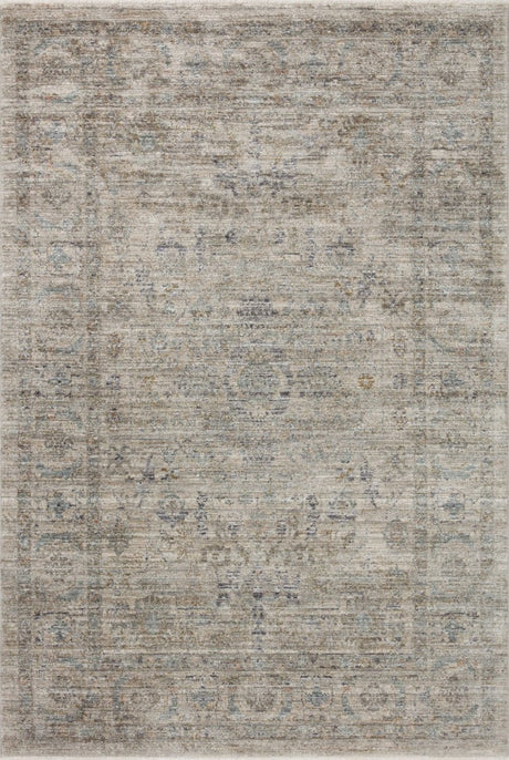 Jean Stoffer x Loloi Katherine Kes-03 Beige/Mist Rug.