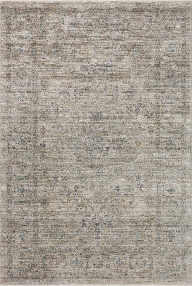 Jean Stoffer x Loloi Katherine Kes-03 Beige/Mist Rug.