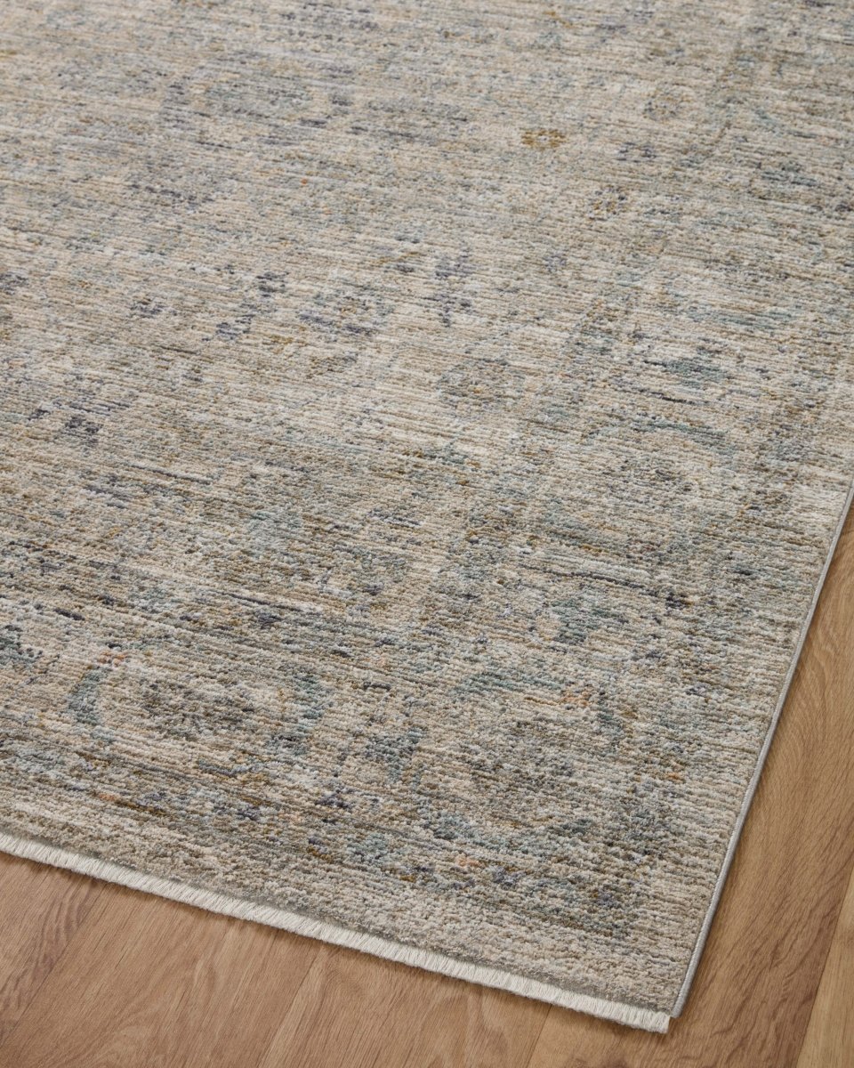 Jean Stoffer x Loloi Katherine Kes-03 Beige/Mist Rug.