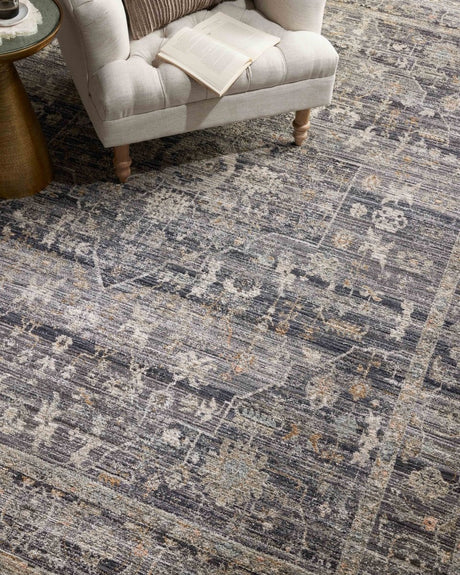 Jean Stoffer x Loloi Katherine Kes-03 Midnight /Tobacco Rug.