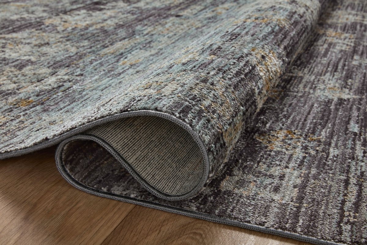 Jean Stoffer x Loloi Katherine Kes-04 Ink/Jade Rug.