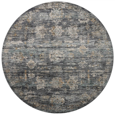 Jean Stoffer x Loloi Katherine Kes-04 Ink/Jade Rug.