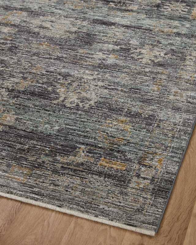 Jean Stoffer x Loloi Katherine Kes-04 Ink/Jade Rug.