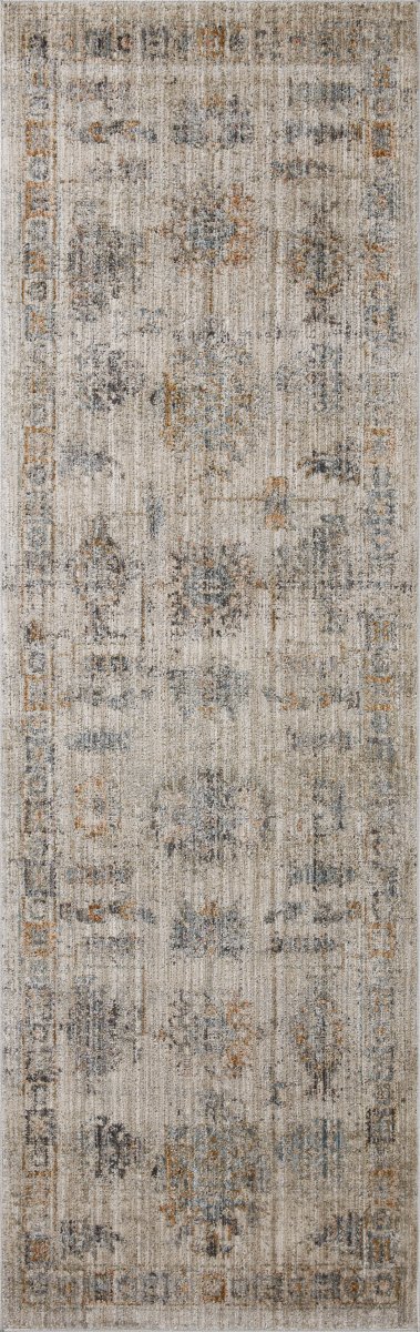 Jean Stoffer x Loloi Katherine Kes-04 Pebble/Ocean Rug.