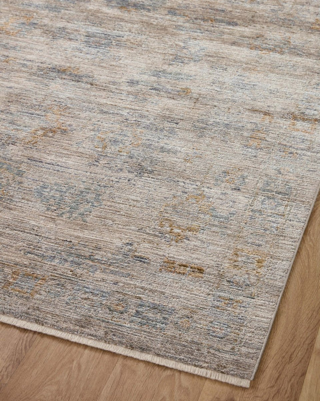 Jean Stoffer x Loloi Katherine Kes-04 Pebble/Ocean Rug.