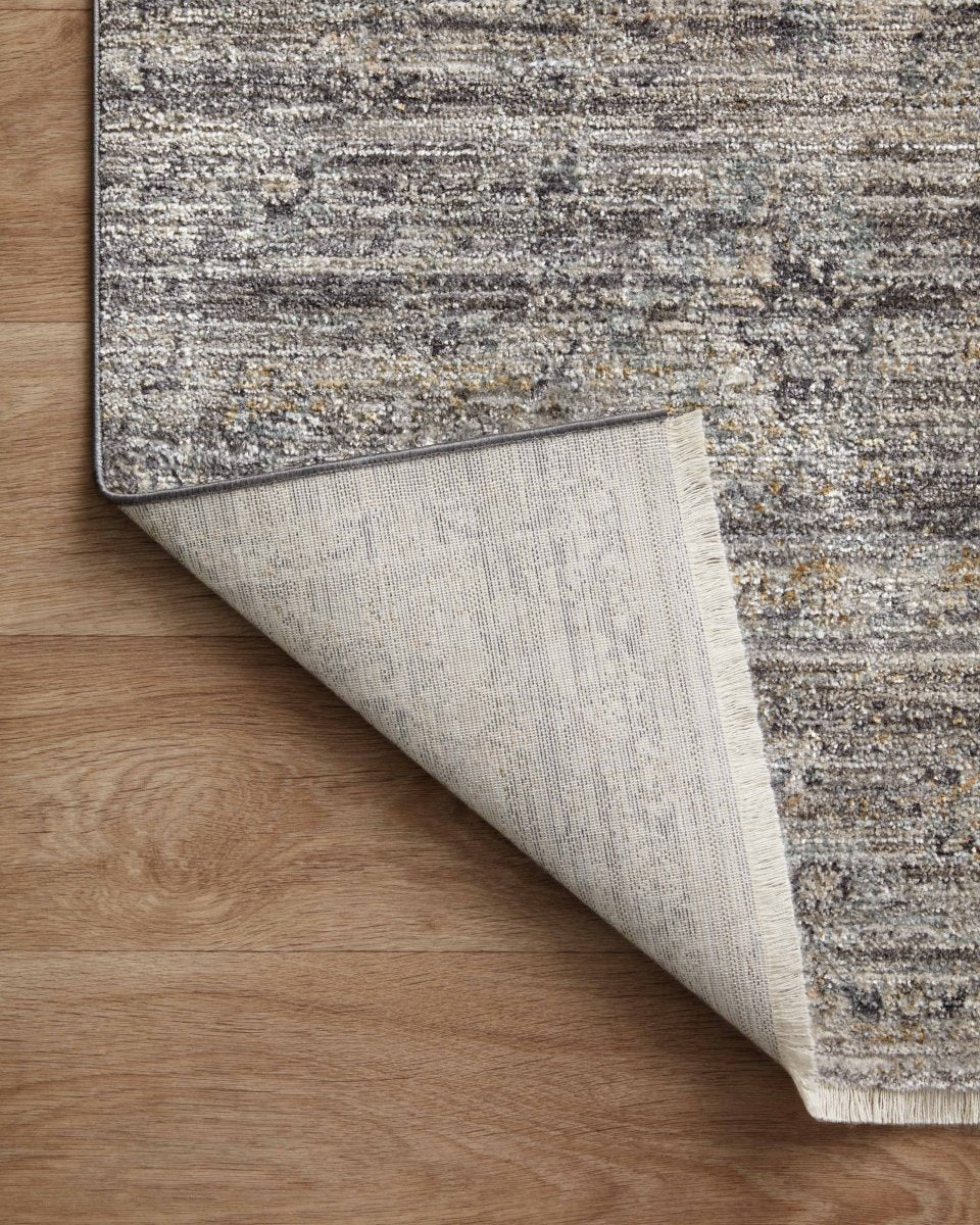 Jean Stoffer x Loloi Katherine Kes-05 Graphite/Jade Rug.