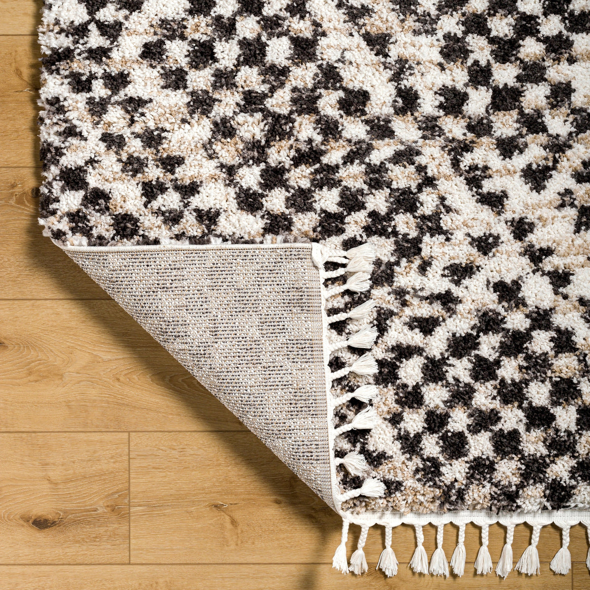 Surya Jakarta Jkt-2304 White, Black Rug.