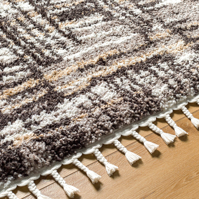 Surya Jakarta Jkt-2307 Gray, Black Rug.