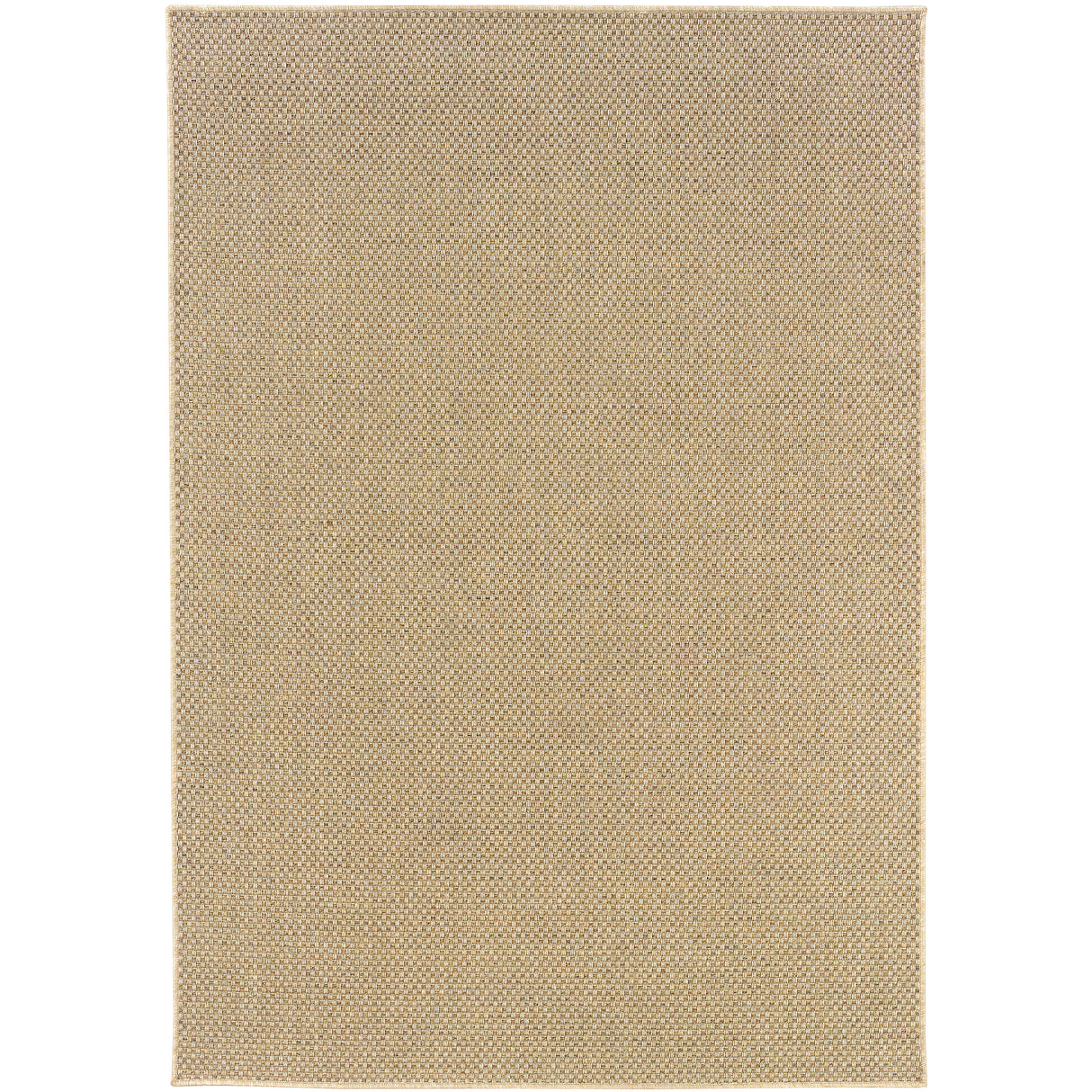 Oriental Weavers Sphinx KARAVIA 2160X Sand Solid Rugs