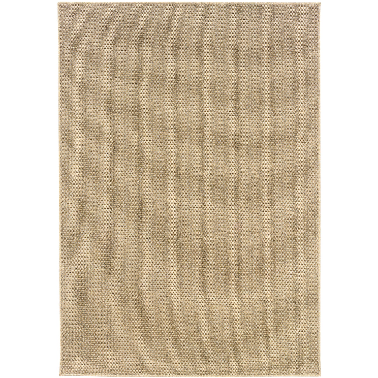Oriental Weavers Sphinx KARAVIA 2160X Sand Solid Rugs