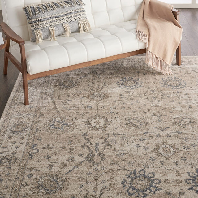 Kathy Ireland Home Moroccan Celebration Ki384 Ivory / Sand Rugs.